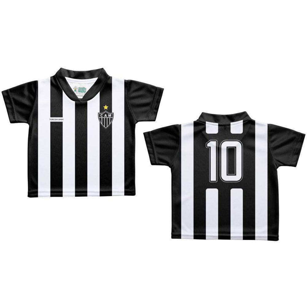 Camiseta Bebê Atlético Mineiro Oficial - Torcida Baby