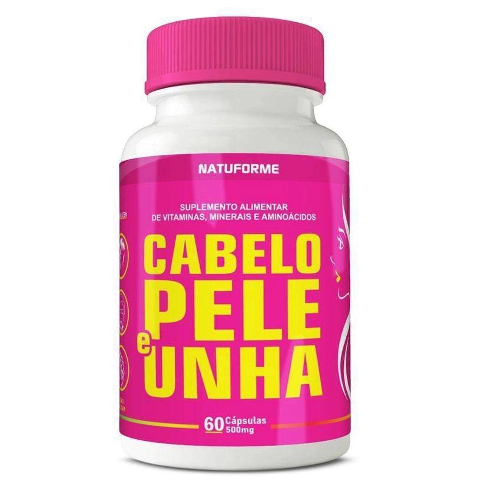Cabelo Pele E Unha 60 Cápsulas 500Mg Tree
