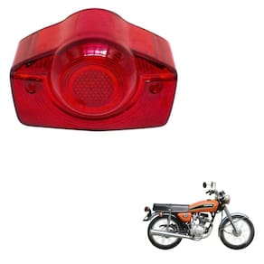 Lente Lanterna Traseira CG Turuna / ML 125 Até 1982 Vermelho