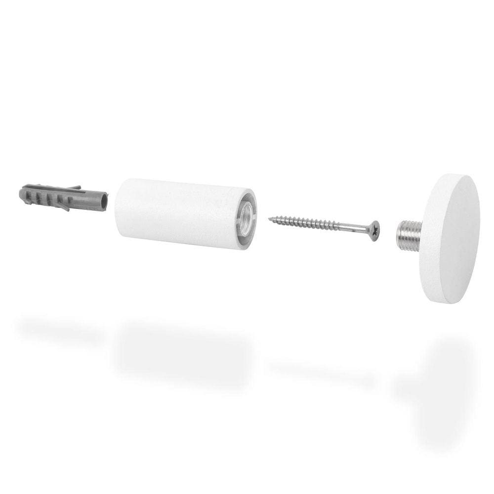 Pendurador Gancho Multiuso Branco 3 Cm