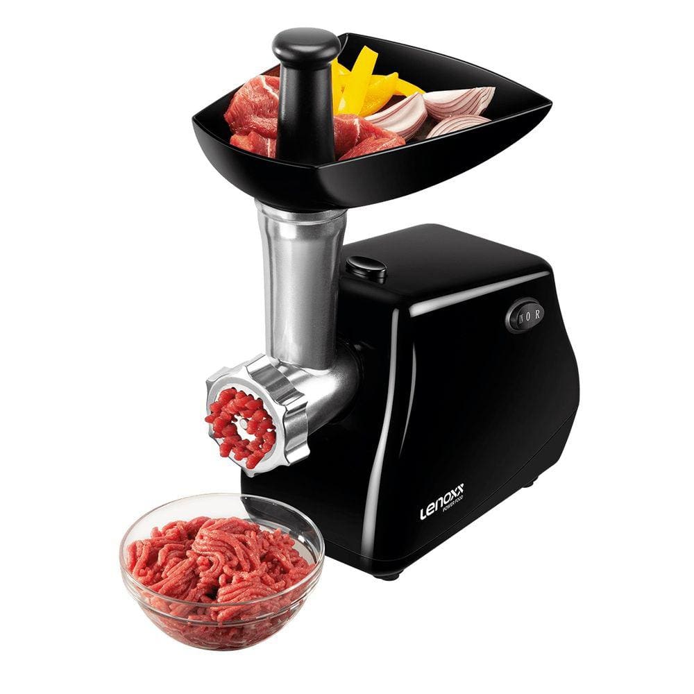 Moedor de Alimentos Power Food 350W Multifuncional Preto Lenoxx