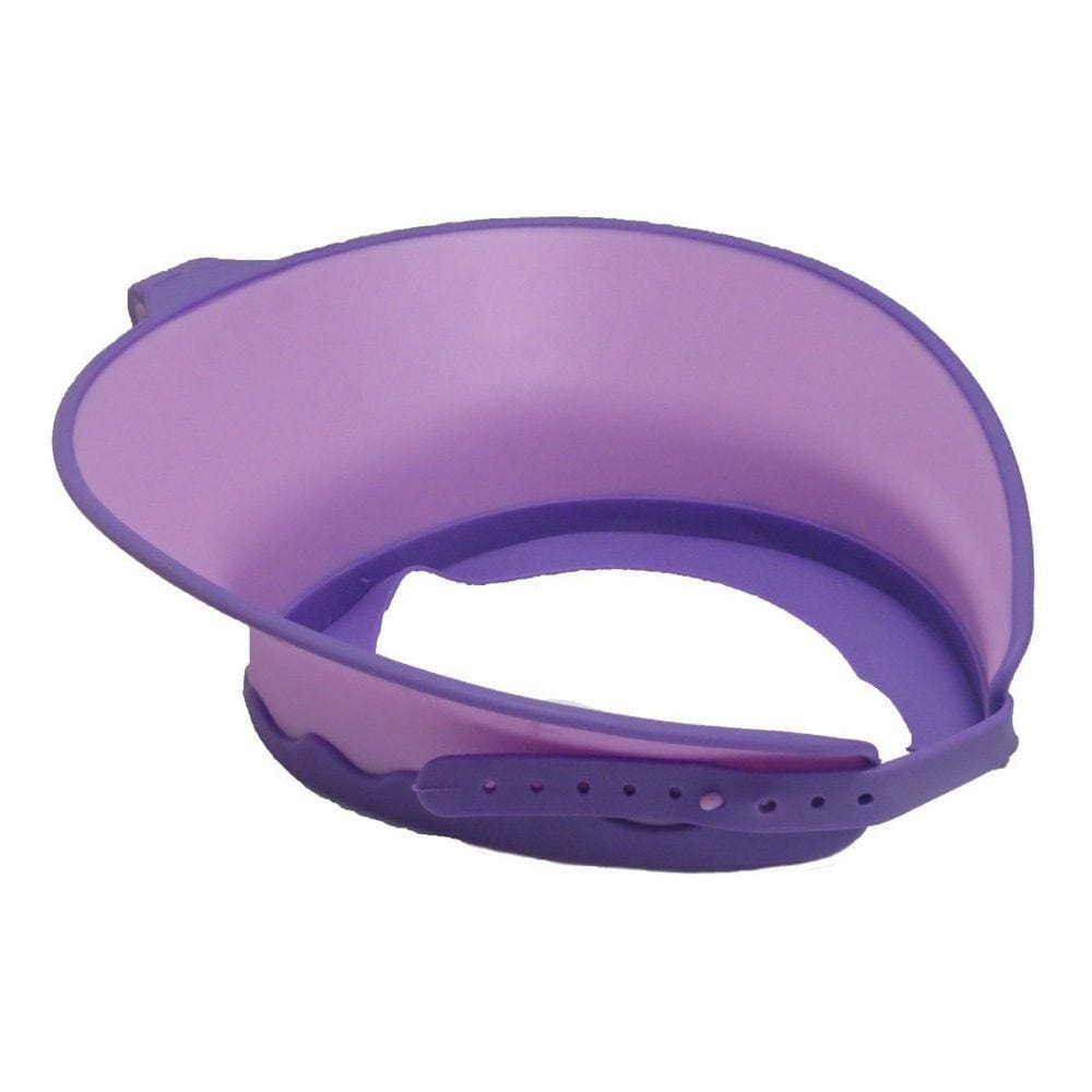 Protetor Viseira Chapeu Lava Cabeça Banho Bebês Criança Olho