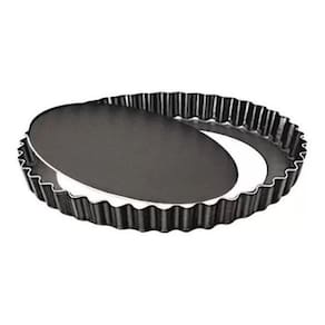 Forma Crespa Fundo Removível Antiaderente Tortas 24Cm