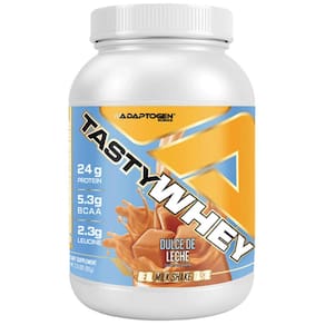 Tasty Whey Adaptogen 100% Pure Whey 3w 900g Doce de Leite