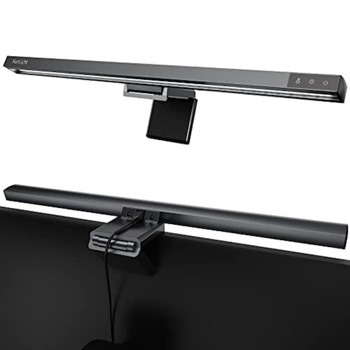Monitor Light Bar, Funlicht Computer Monitor Lamp for Eye Caring LED Dimmable Screen Light Bar, Touch Control USB Powered Screenbar for Desk/e/Home/Ga