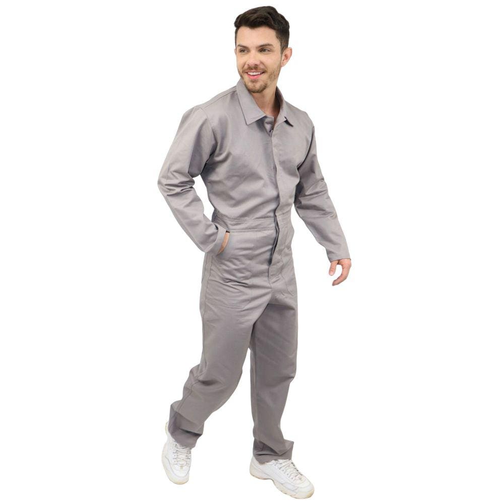 Macacão de Brim Manga Longa