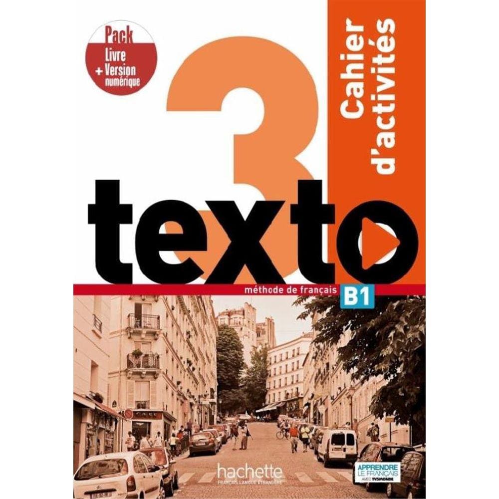 Texto 3 Pack Cahier + Version Numerique