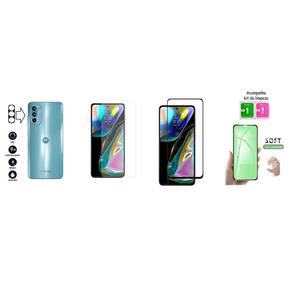 Kit Película Nano Lente Câmera P/ Motorola Moto G82 + Película Frontal A Sua Escolha
