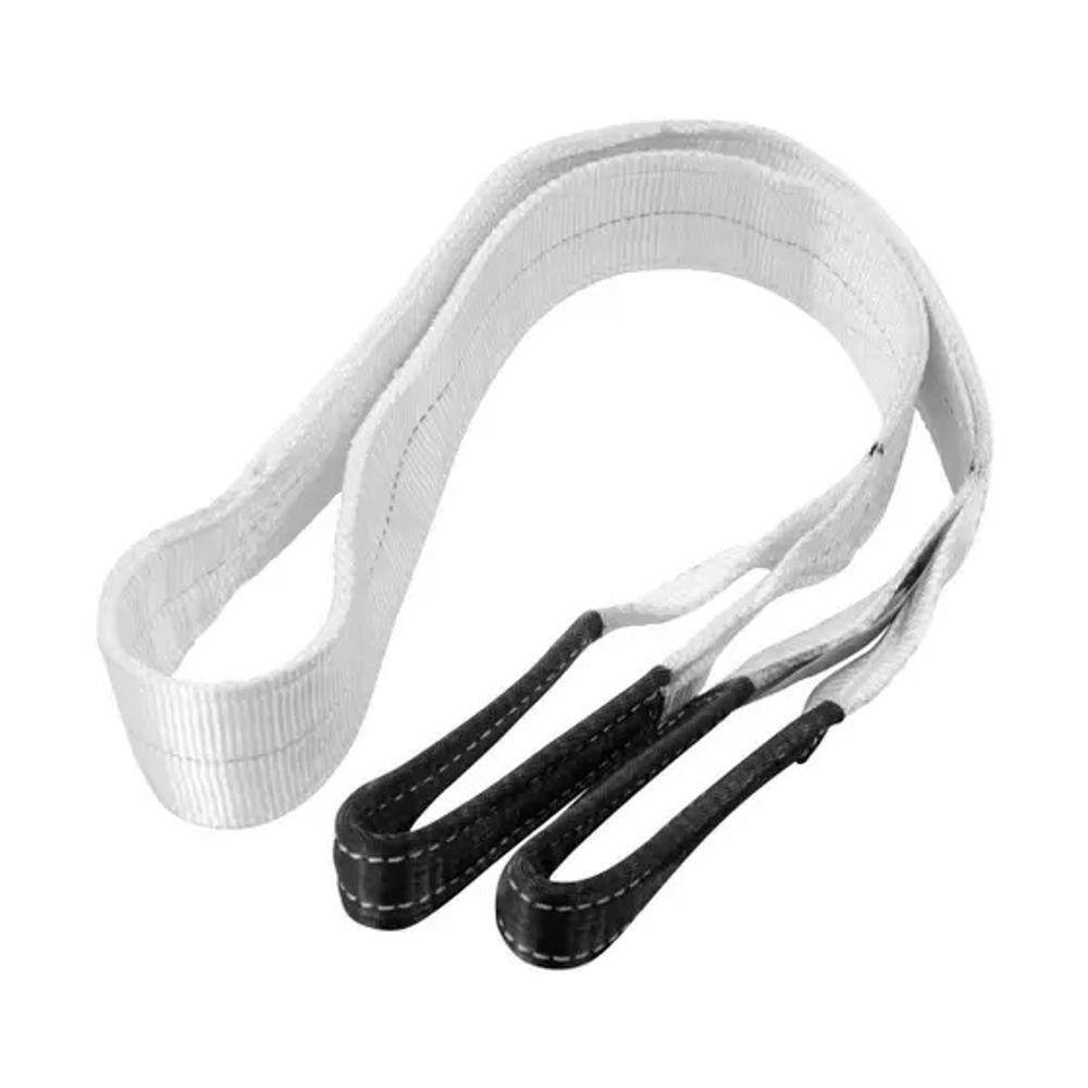 Cinta De Elevação de Carga 2Ton 50mm 2m Branca Polifitema