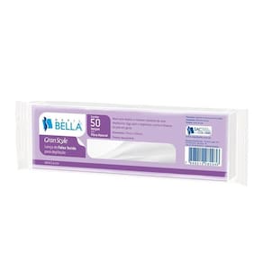 Lenço Para Depilação Depil Bella Branco Com 50 Unidades