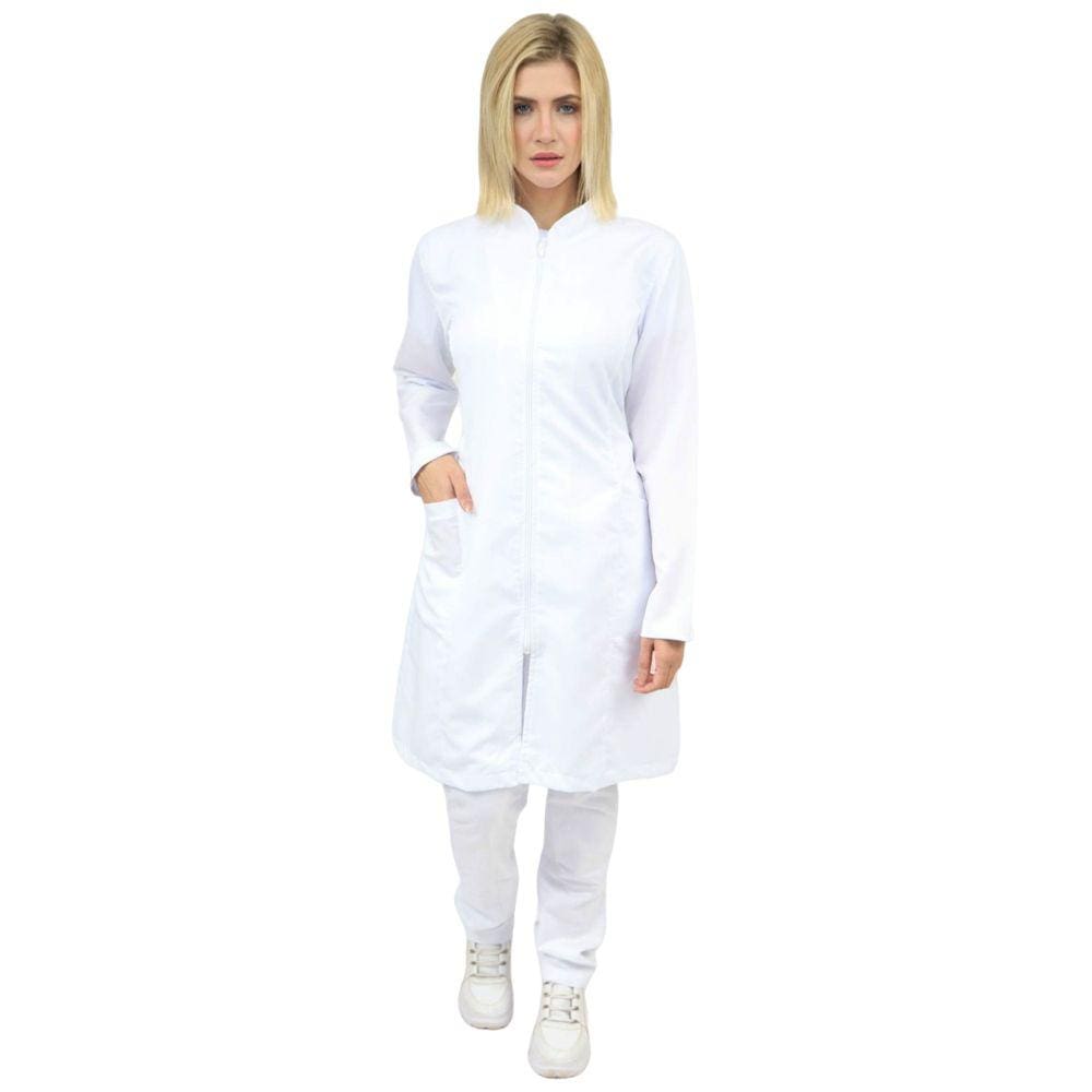Jaleco Feminino com Zíper