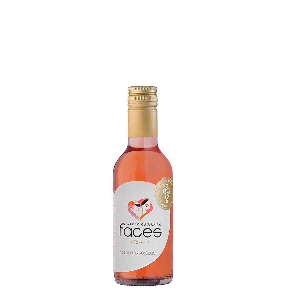 Vinho Rosé Seco Pinot Noir Faces do Brasil Lidio Carraro 187ml