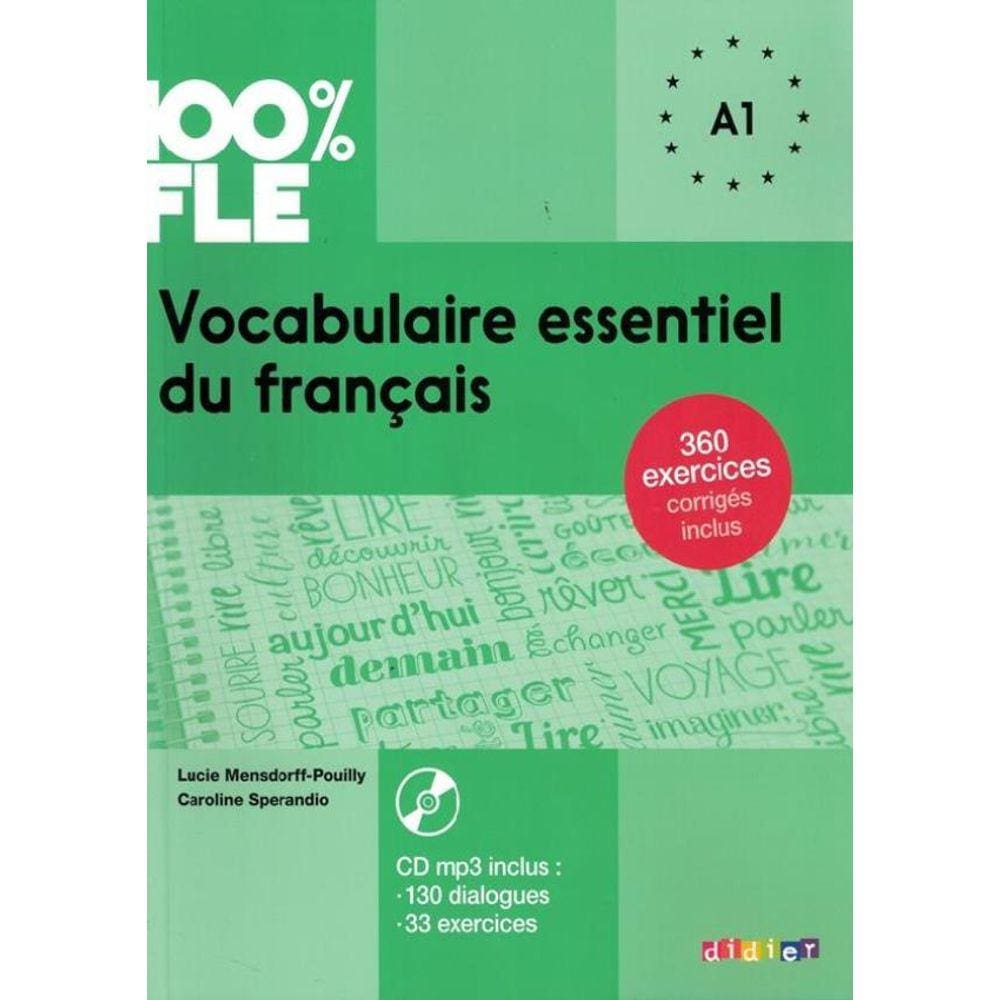 Vocabulaire Essentiel Du Francais A1 - Livre + Cd Mp3