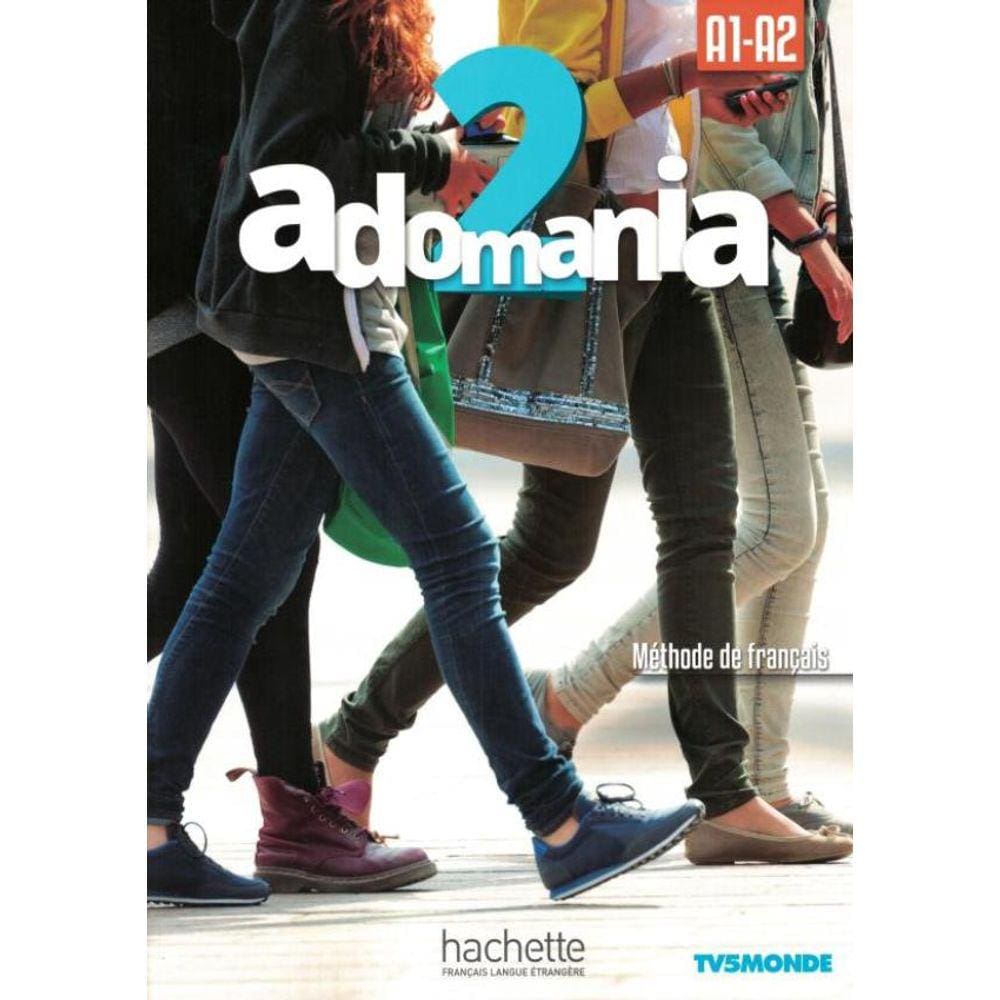 Adomania 2 Livre De L´Eleve + Dvd-Rom A1-A2