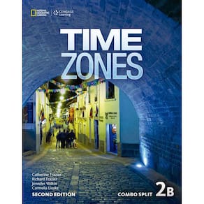 Time Zones 2B Combo Split With Online Wb - 2Nd Ed