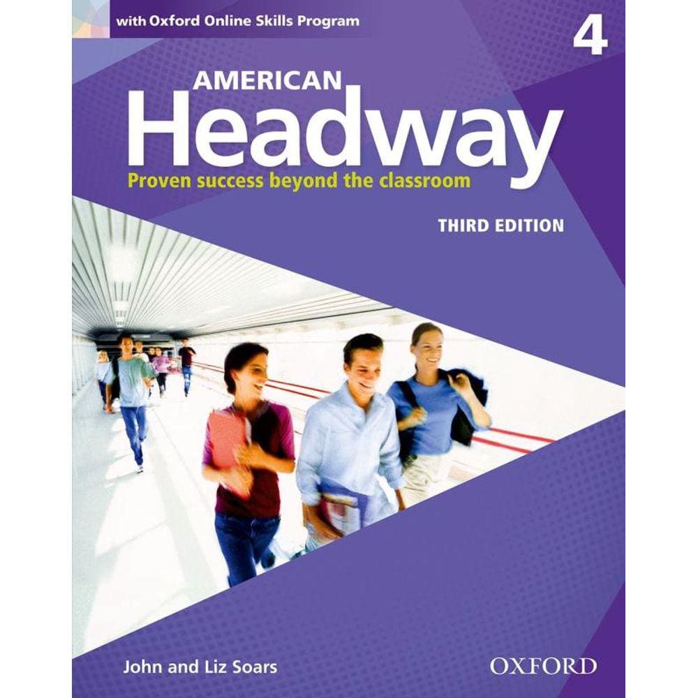 American Headway 4 Sb With Oxford Online Skills Program - 3Rd Ed