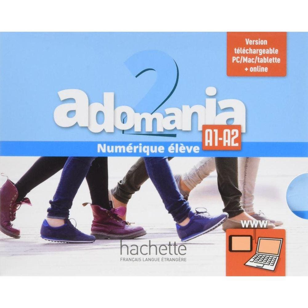 Adomania 2 Numerique Eleve A1-A2 - Carte