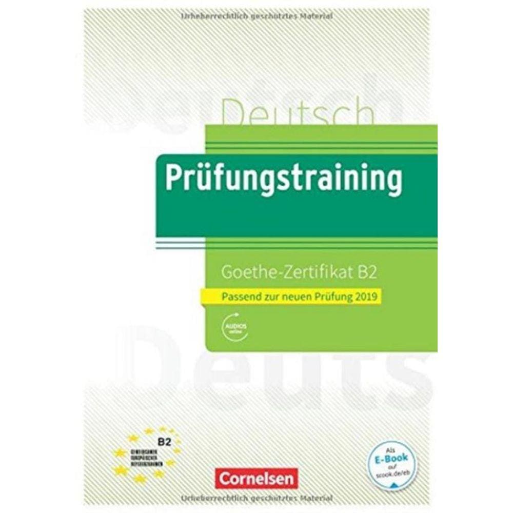Prufungstraining Daf - B2 Bungsbuch Mit Losungsbeileger Und Audio-Download