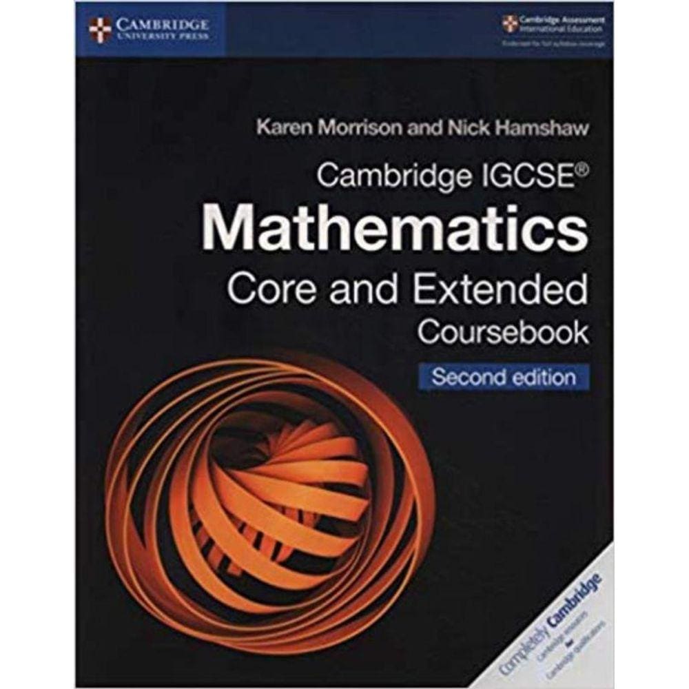 Cambridge Igcse Mathematics Core And Extended Cb
