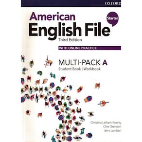 American English File Starter A - Multi-Pack - 3Rd Ed