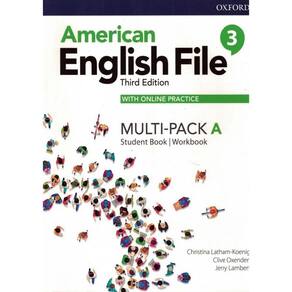 American English File 3A Sb/Wb Multi-Pack With Online Practice - 3Rd Ed