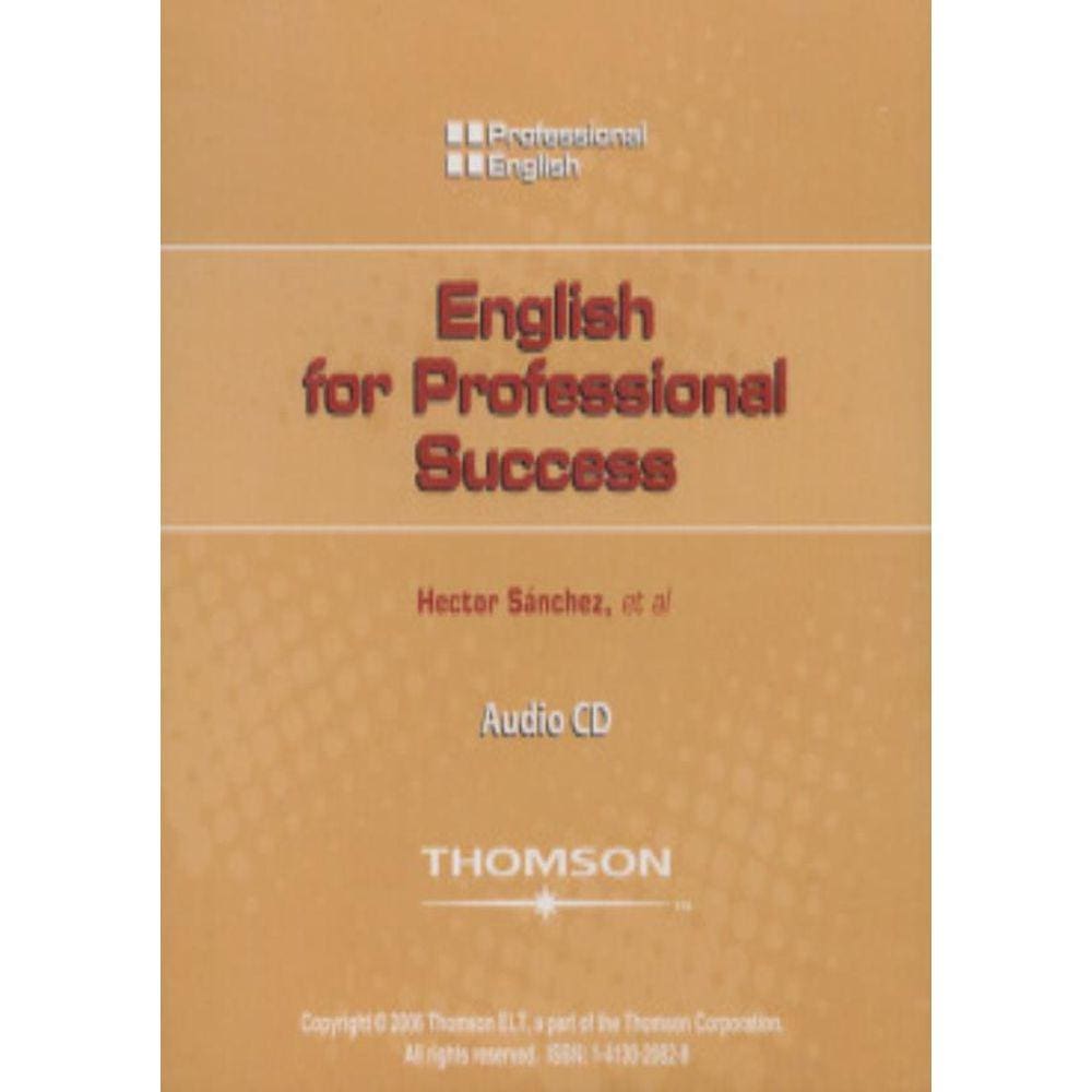 English For Professional Success  Audio-Cd