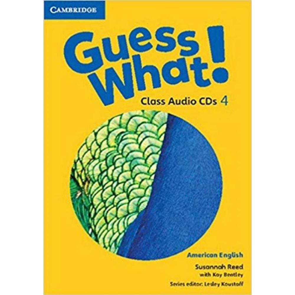 Guess What! 4 Class Audio-Cd - American