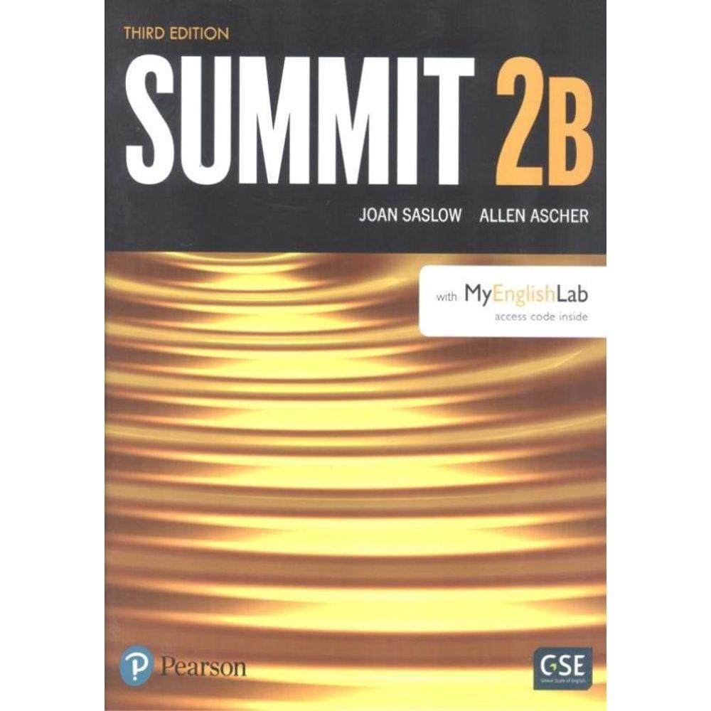 Summit 2B Sb With Myenglishlab - 3Rd Ed