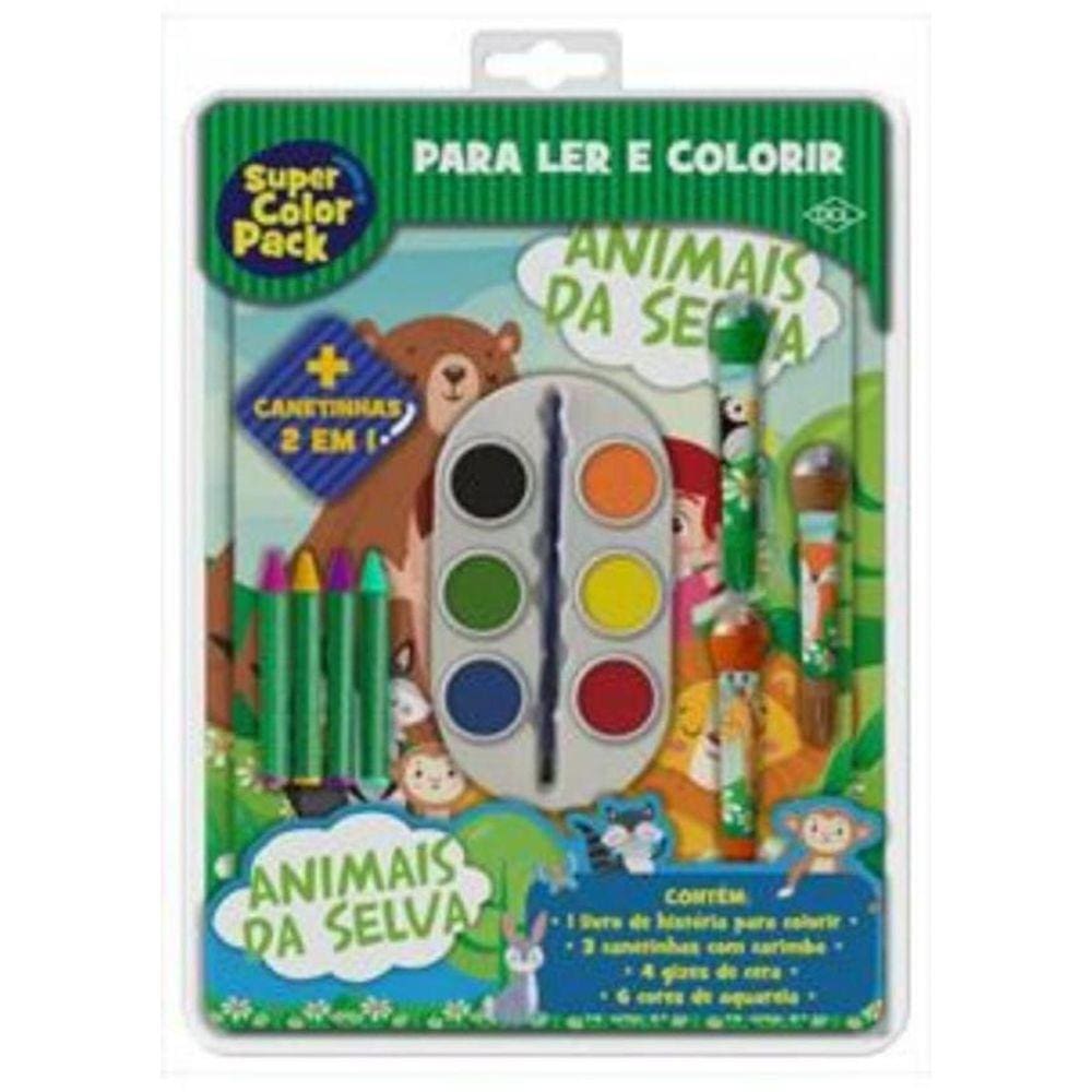 Super Color Pack - Animais Da Selva