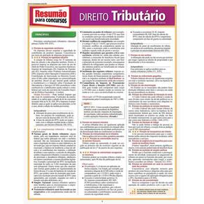 Resumao - Concursos - Direito Tributario