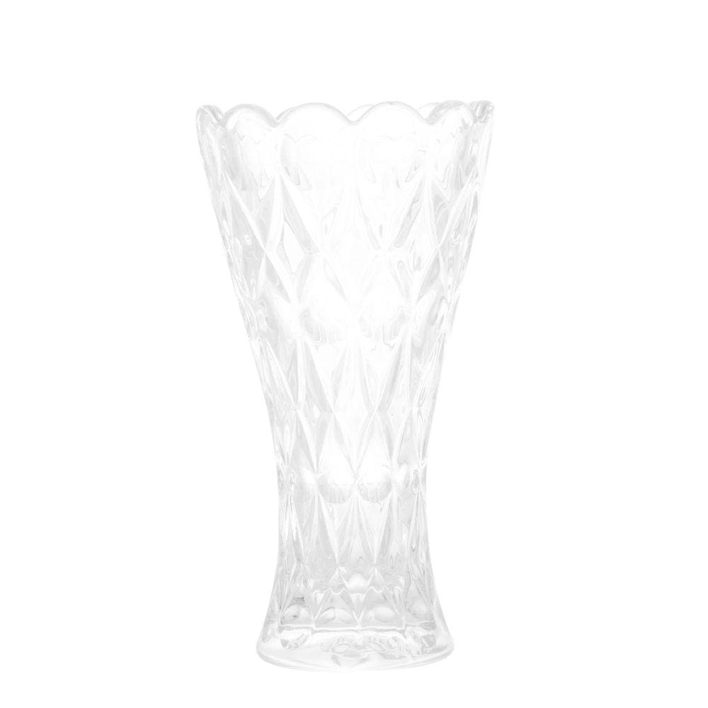 Vaso Decor de Cristal  Angel Transparente 8 x 14cm