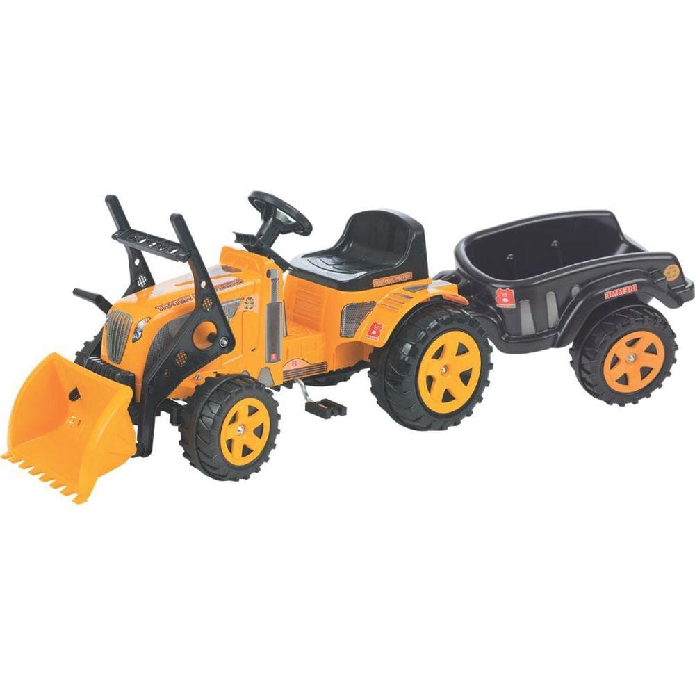 Trator de Pedal Infantil Peg Perego John Deere Ground Loader