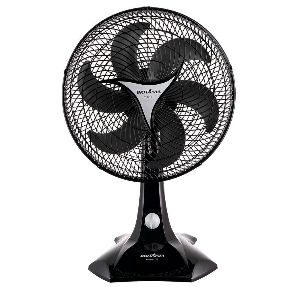 Ventilador de Mesa Britânia Protect 30 Six 6 Pás 55W 220v