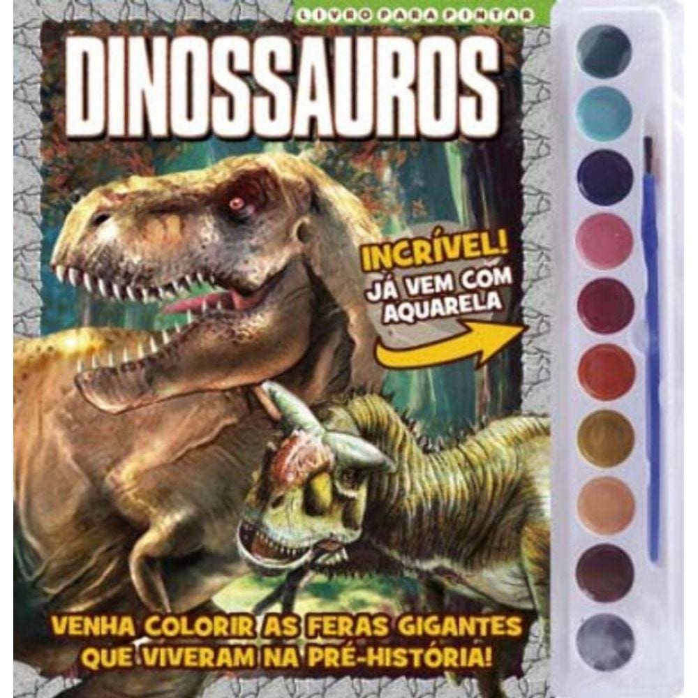 Dinossauros - Livro Para Pintar - 04Ed/21