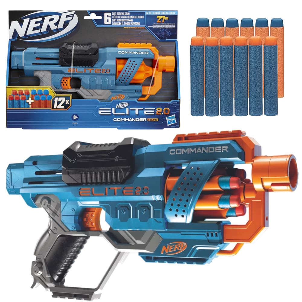 NERF - Grande arma de brinquedo . Funcionando. Med.: 43 X 16 cm