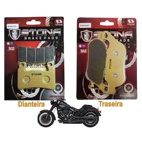 Kit pastilha freio Stona D/T HD FLS Softail Slim 1690 2015