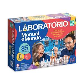 Jogo Manual do Mundo Laboratório 85 Experiências - Nig