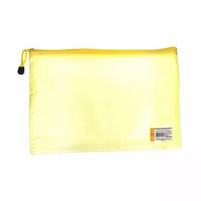 Envelope Malote Le Candy A4 Amarelo com Zíper