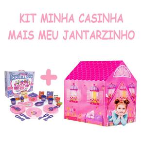 Kit Boneca Elisi + Barraca Minha Casinha