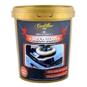 Massa De Polir Cadillac Risco Polimento Automotivo 1Kg Nº 2