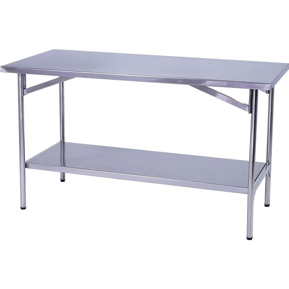 Mesa de Manipulação Inox 100X60CM Benfati TB 1 1/4” Paneleiro Liso