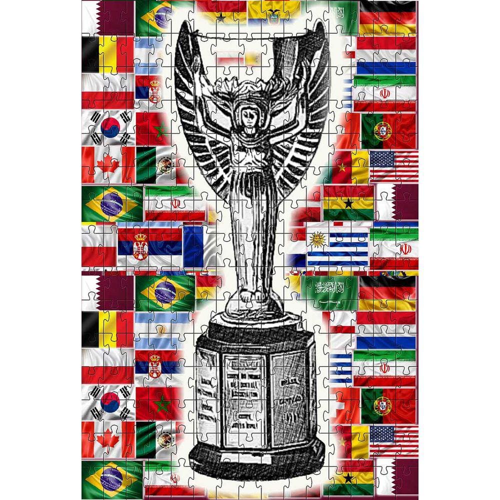 Quebra-cabeça Taça Jules Rimet Copa do Mundo de 300 peças