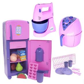 Brinquedo Infantil Geladeira Sorvetinho Menina Sweet Fantasy Faz Sorvete de  Verdade Cardoso Toys - Ri Happy