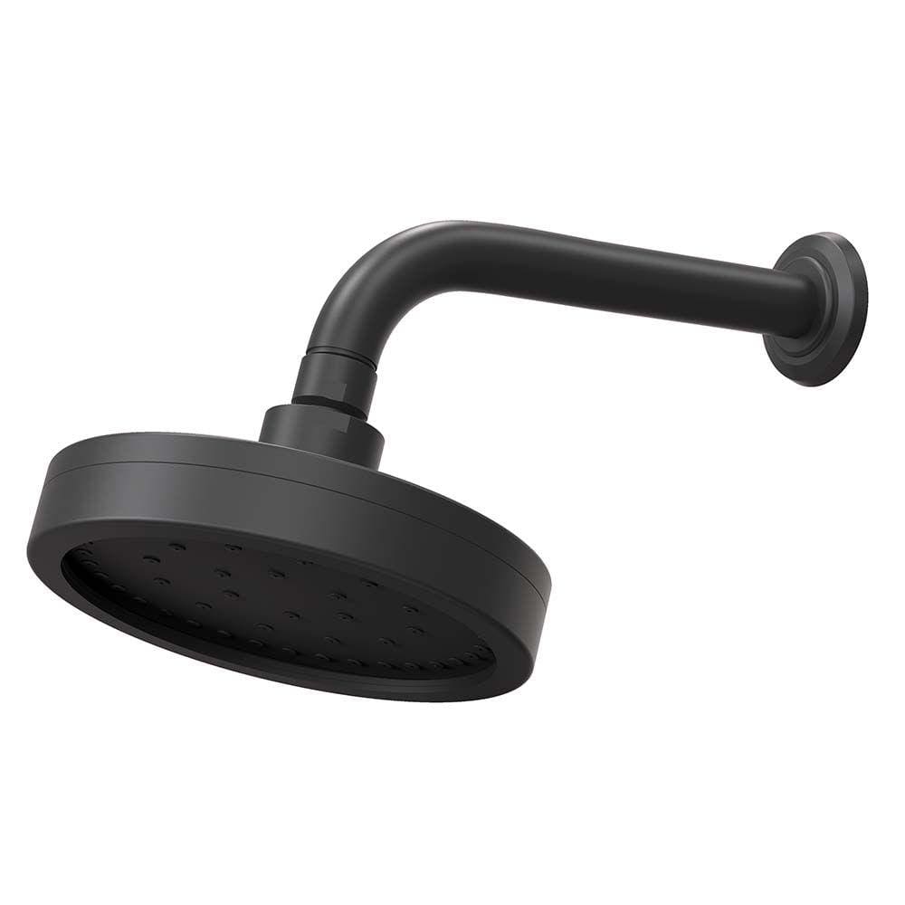 Chuveiro Articulado De Parede Autolimpante Fani Mix Preto Fosco 3000 Bk500