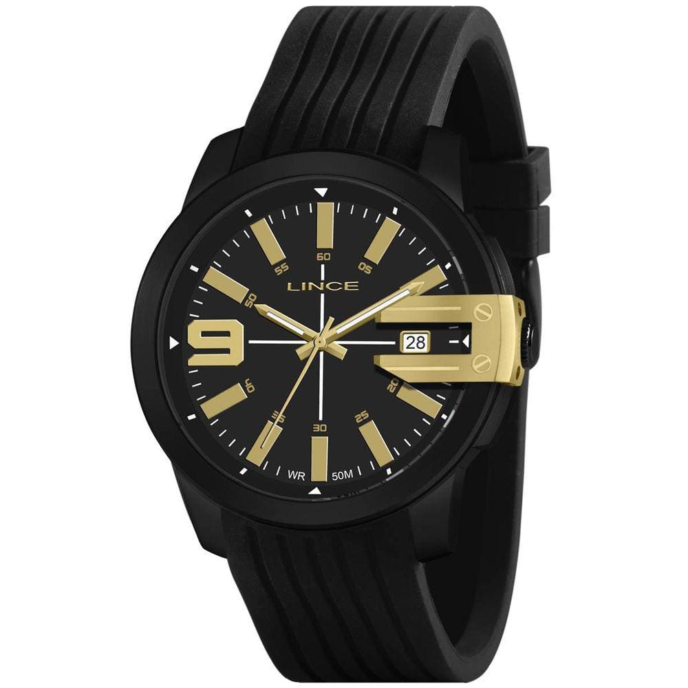 Relógio Lince Masculino Ref: Mrp4708l P2px Casual Black