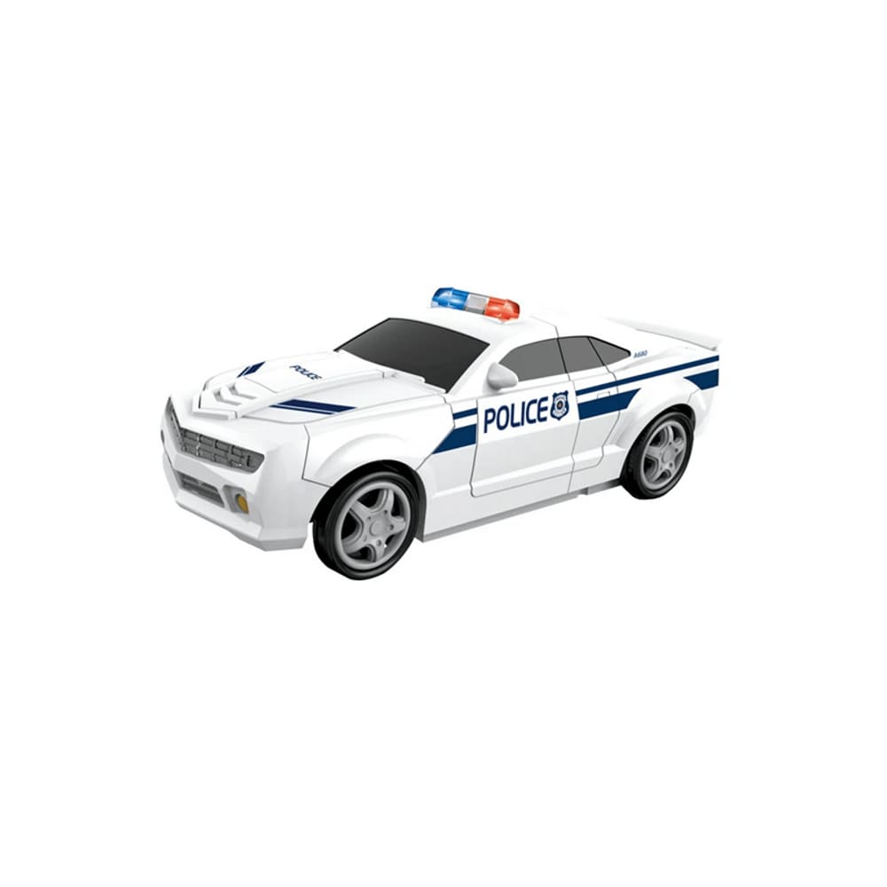Carro Policial Bate Volta Speed Ranger Art Brink