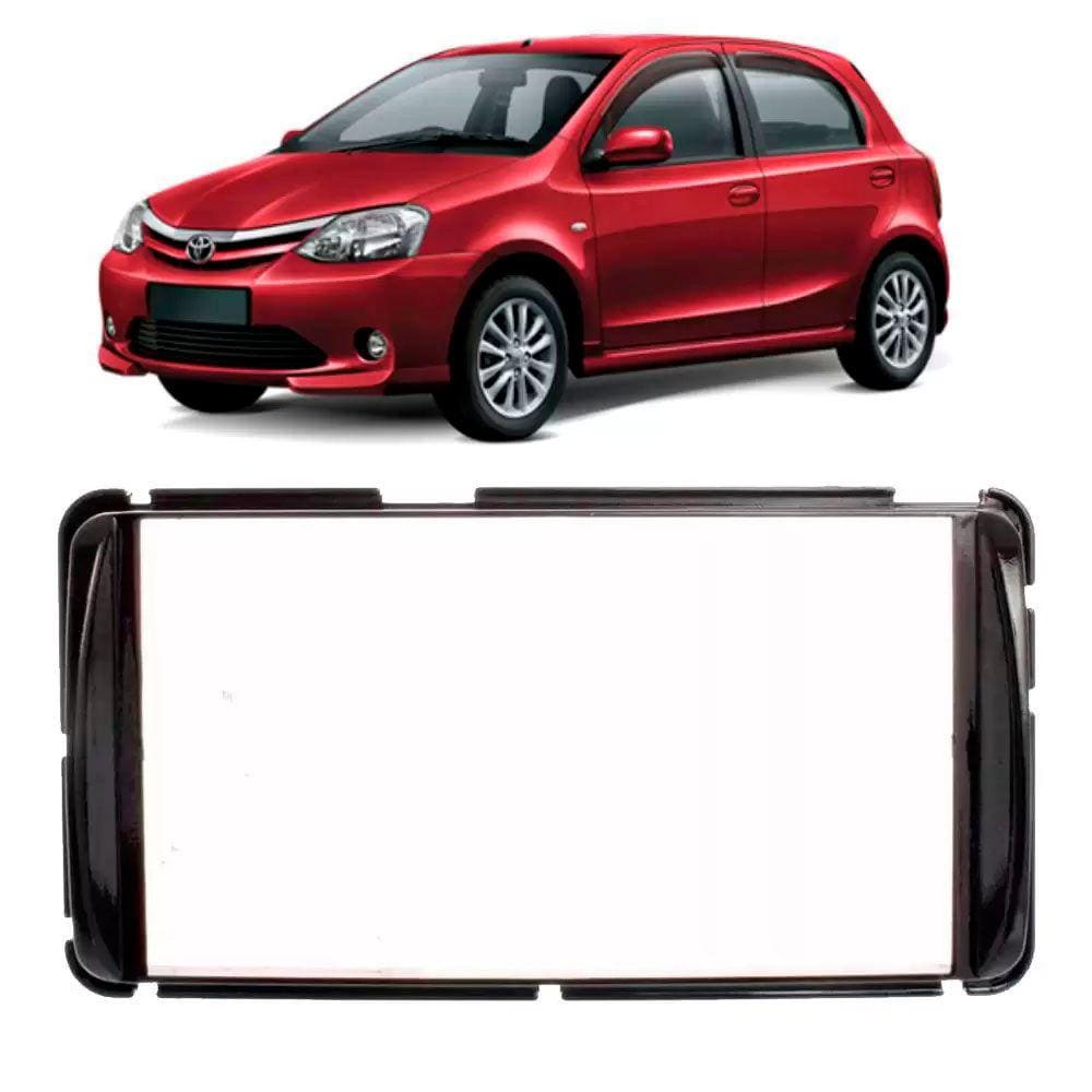 Moldura 2 Din Toyota Etios e Corolla GLi - Black Piano