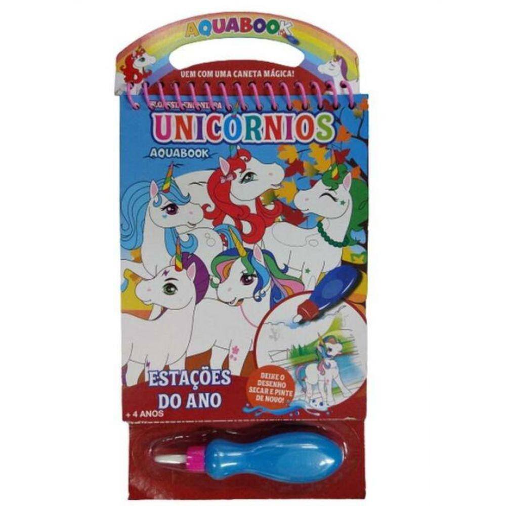 Floresta Encantada - Unicórnios- Aquabook