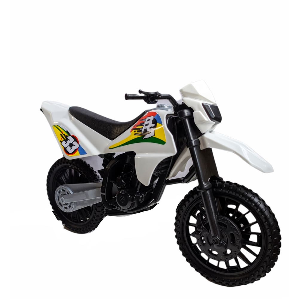 Moto De Brinquedo Motocross 28Cm Moto De Trilha Infantil