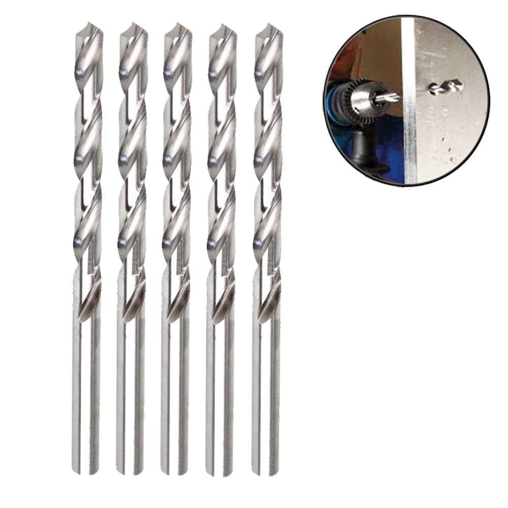 Kit 5 Broca Aço Rapido 15/32 para Metais Furadeira - Starfer